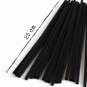VARETA DE FIBRA 25CM PRETA