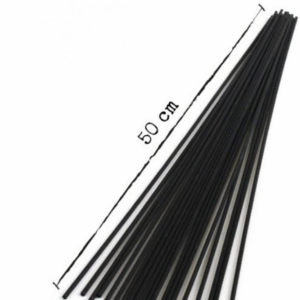 VARETA DE FIBRA 50CM PRETA